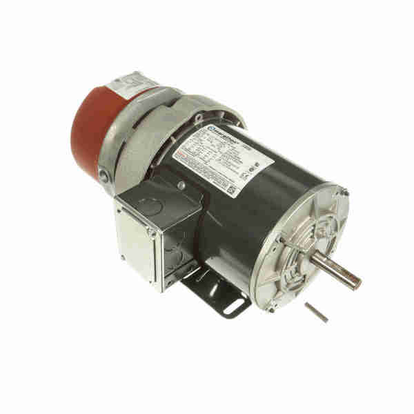 Marathon 0.50 Hp Brake Motor, 3 Phase, 1200 Rpm, 208-230/460 V, 56C Frame, Tefc K435